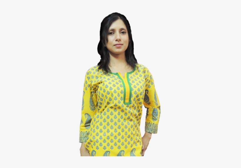Ladies Kurtis - Girl, transparent png download