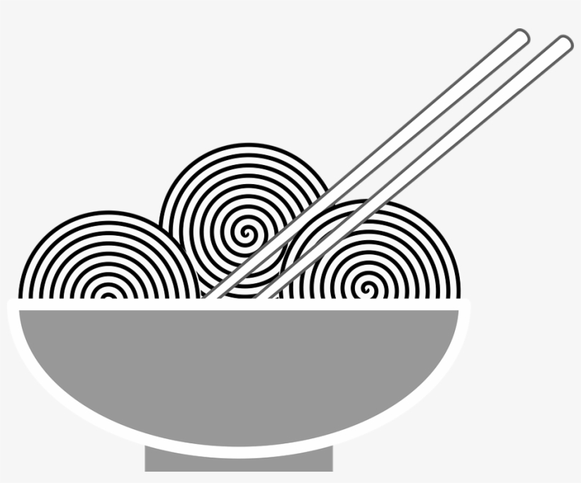 Nutrition, Food, Bol, Chinese Food, Icon, Chopsticks - ไอคอน ก๋วยเตี๋ยว Png, transparent png download