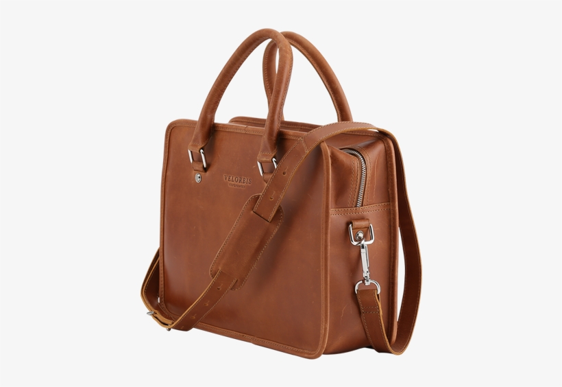Leather Bag Png - Briefcase, transparent png download