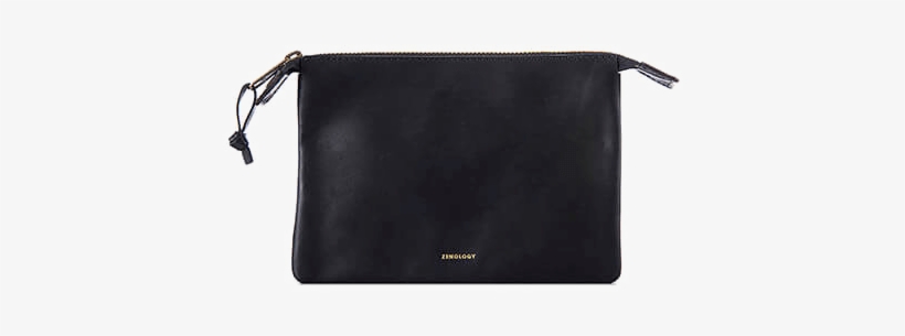 Leather - Black Leather Travel Bag Png, transparent png download