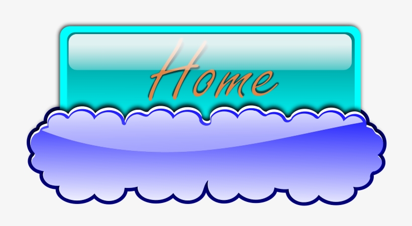 This Graphics Is Cloud Button 3 About 3d, Clouds, Buttons, - Cloud Button, transparent png download