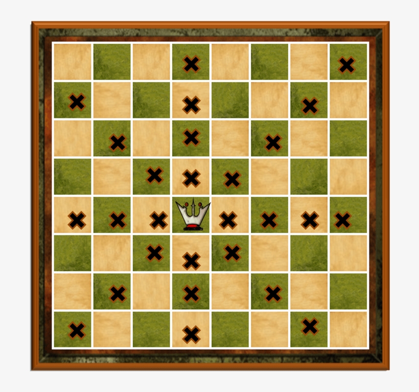 Squares Along Rank, File, Or Diagonal, But It May Not - Staircase Chess End Game, transparent png download