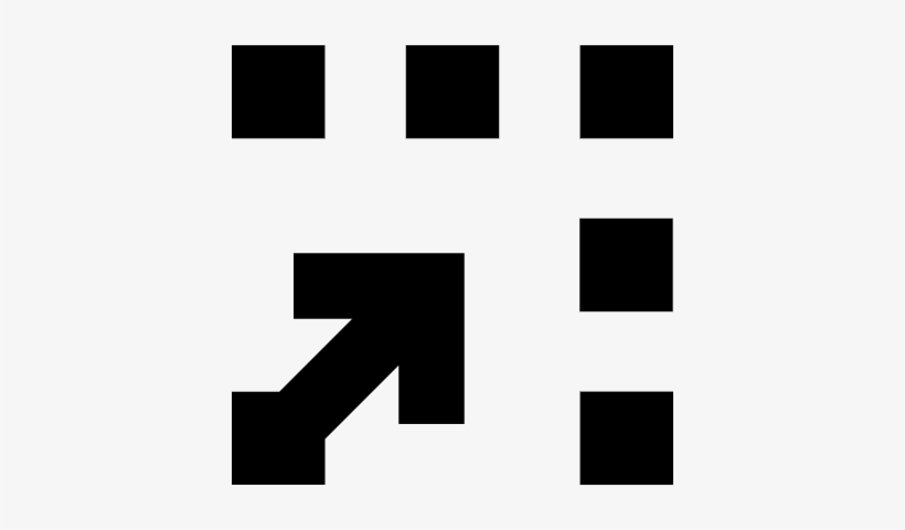 Corner Arrow Symbol For Movies Interface Vector - Symbol, transparent png download