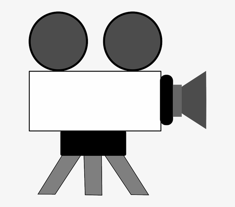 Fita De Cinema Vector - Video Clipart, transparent png download