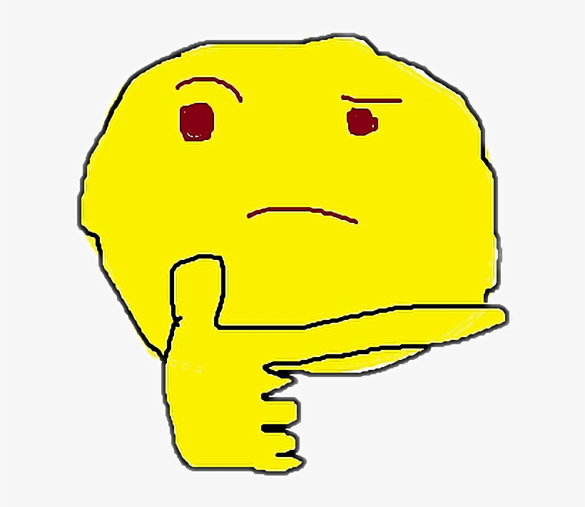 Thinking Emoji Paint, transparent png download