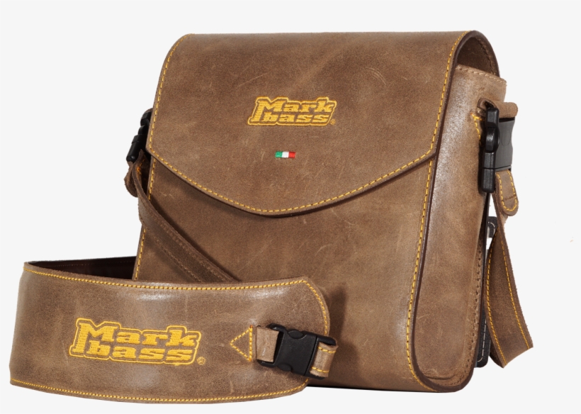 Nano Mark 300 Leather Bag Brown - Markbass Nano Mark 300 Leather Bag Brown, transparent png download