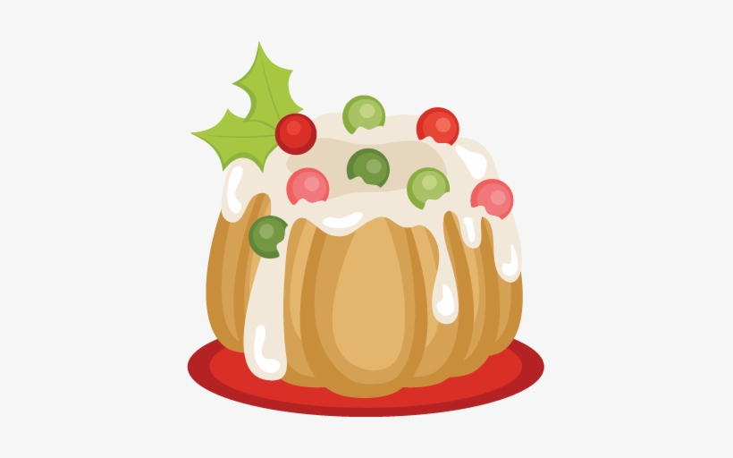 Clip Arts Related To - Holiday Fruit Cake Clipart, transparent png download