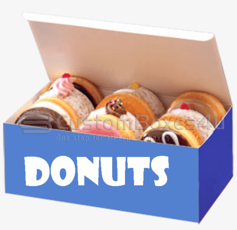 Download Donut Boxes - Box Of Donuts Png - HD Transparent PNG - NicePNG.com