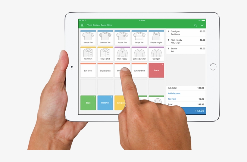Vend On An Ipad - Point Of Sale, transparent png download
