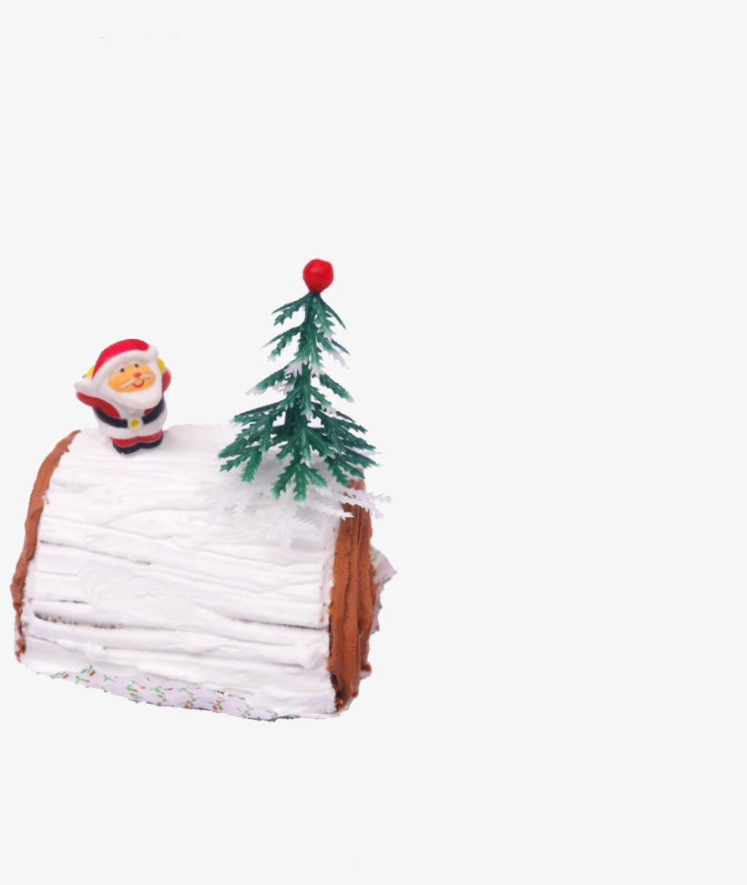 Mini Vanilia Log Cake - Logcake Png, transparent png download