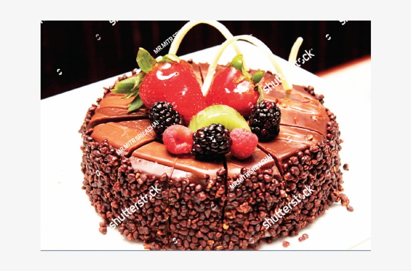 Christmas Chocolate Fruit Cake Chocolate Cake With Fruit Png Transparent Png 877x460 Free Download On Nicepng