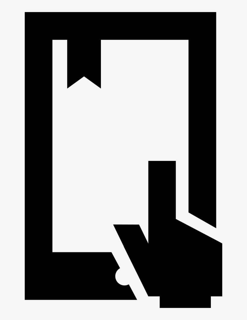 Hand Touching Ipad Screen - Computer, transparent png download