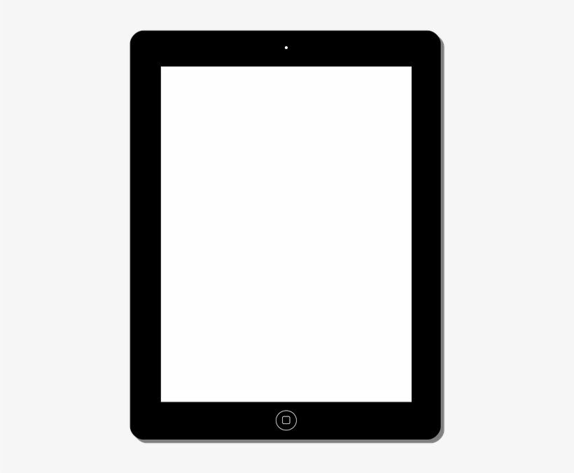Hand Holding Ipad Tablet Transparent Png - Display Device, transparent png download