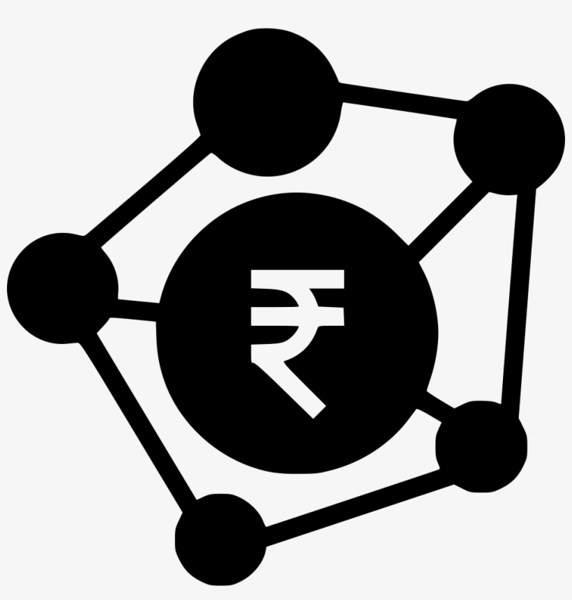 Banking Business Connection Indian Money Payment Svg - Icon, transparent png download
