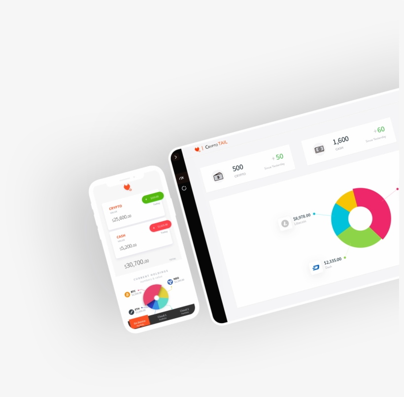 Switch Your Portfolio Totals To Reflect Values In Your - Mobile App, transparent png download