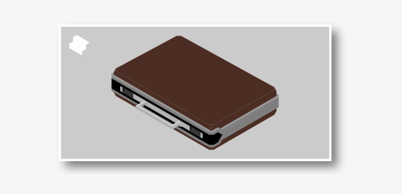Inkscape Isometric Grid Illustration - Wallet, transparent png download