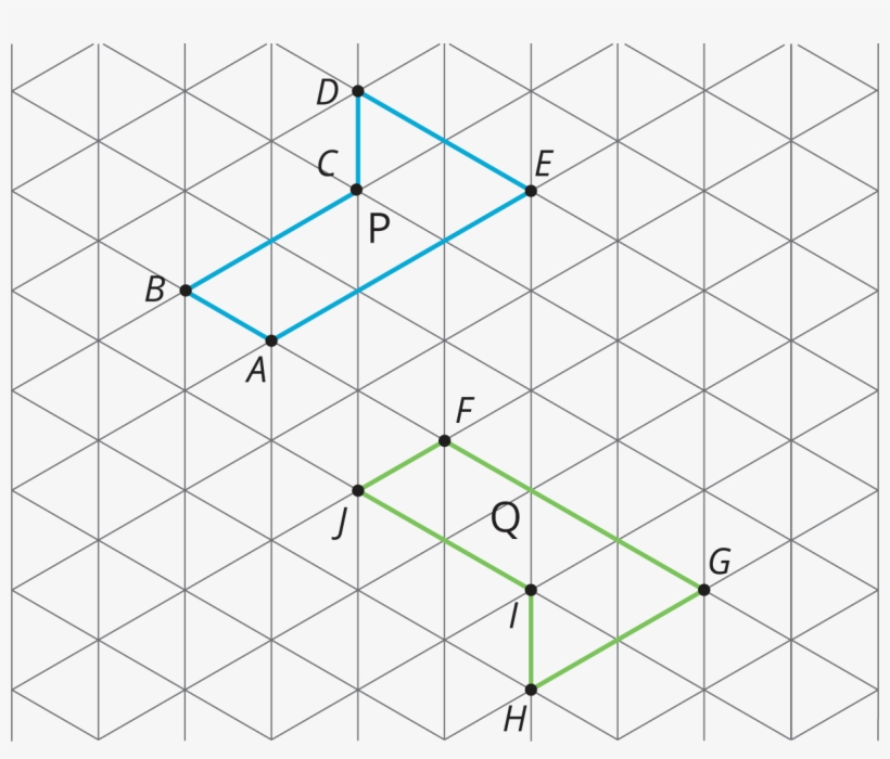 Two Of The Same Figure On An Isometric Grid In Different - Circle, transparent png download