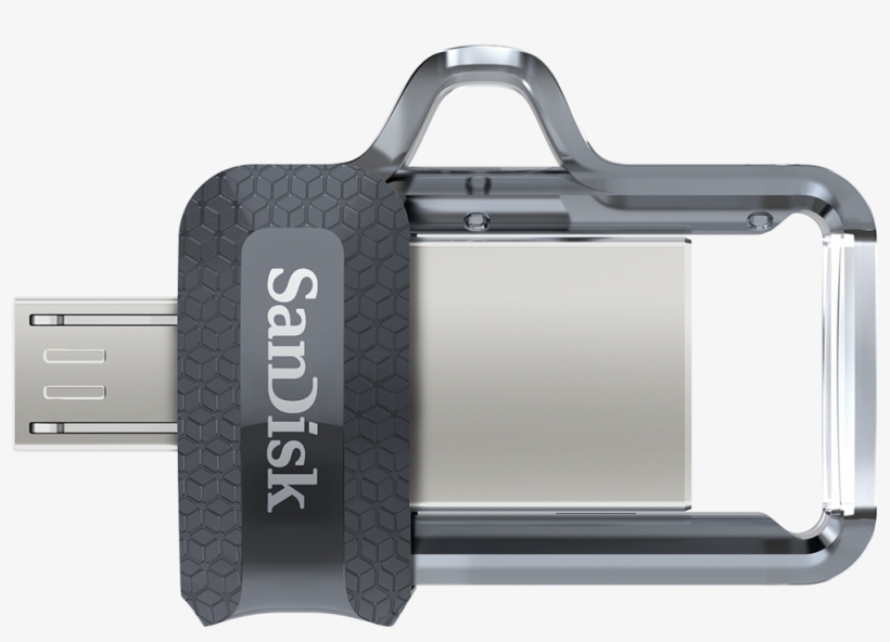 Sandisk Ultra Dual M3 - Sandisk 32gb Ultra Dual Usb 3.0 Drive - Sddd3-032g-g46, transparent png download