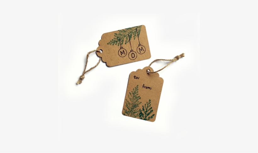 Pre-made Blank Gift Tags, About 2 By 3 Inches Ink Pad - Earrings, transparent png download