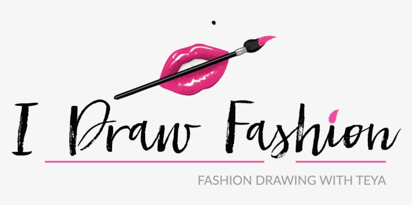 I Draw Fashion - Fashion Blooms Iv Poster, transparent png download