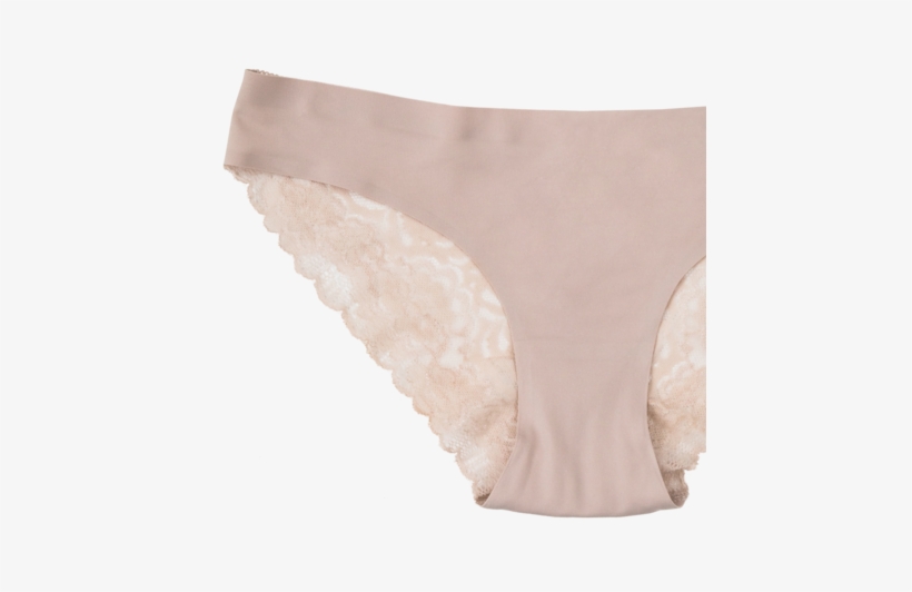 Seamless Lace Back Bikini - Romantic Lace Bikini By Popsi Lingerie, transparent png download