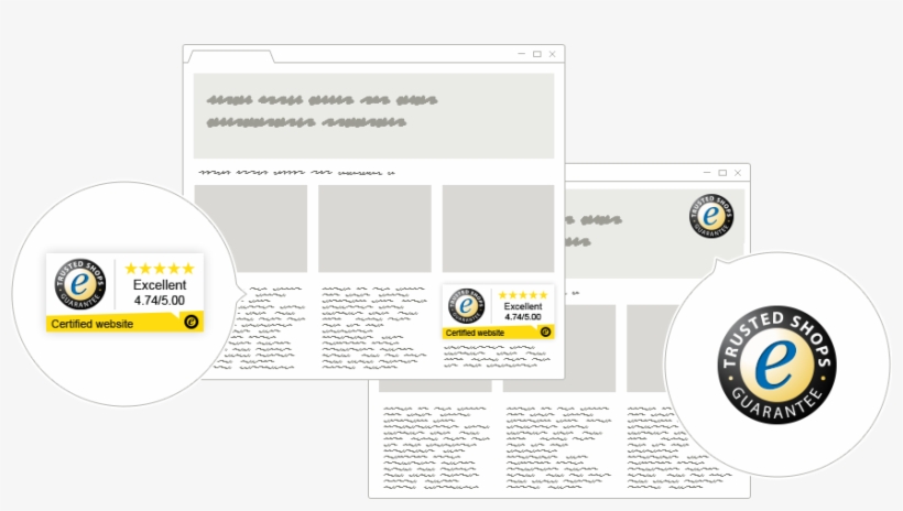 The Trustbadge® Can Be Freely Positioned In Your Shop - Trusted Shops, transparent png download