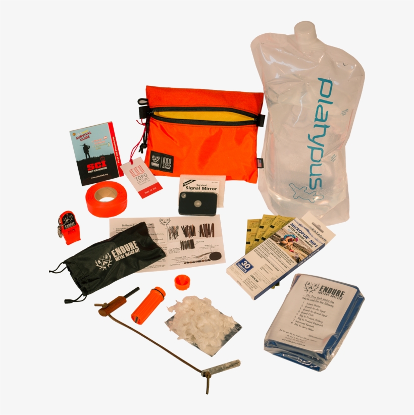 Basic Wilderness Survival Kit - Survival Gear No Background, transparent png download