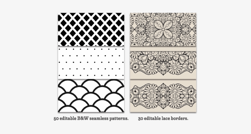 I Got Myself A Collection Of 50 Black & White Editable - Design, transparent png download