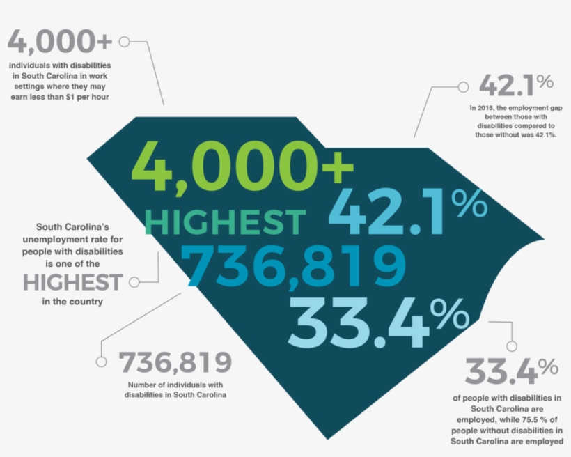 Learn The Stats - South Carolina, transparent png download