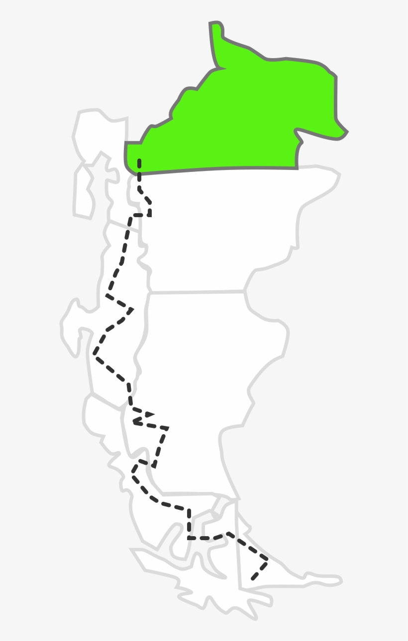 Region Map Rio Negro - Los Lagos Region, transparent png download