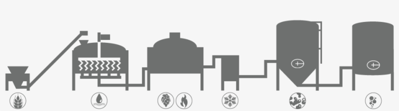 Infographic - Beer Making Process Png, transparent png download