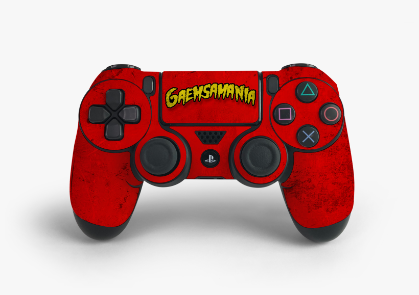 Ps4 Controller Gaemsamania Decal Kit - Game Controller, transparent png download