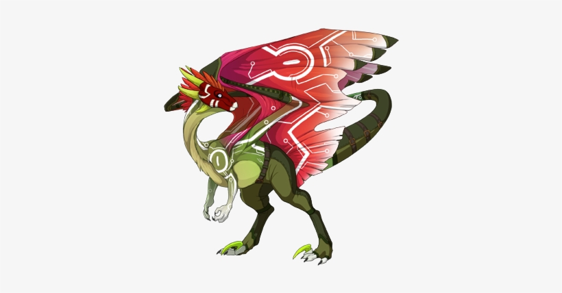 5805354 350 - Dragon Raptor, transparent png download