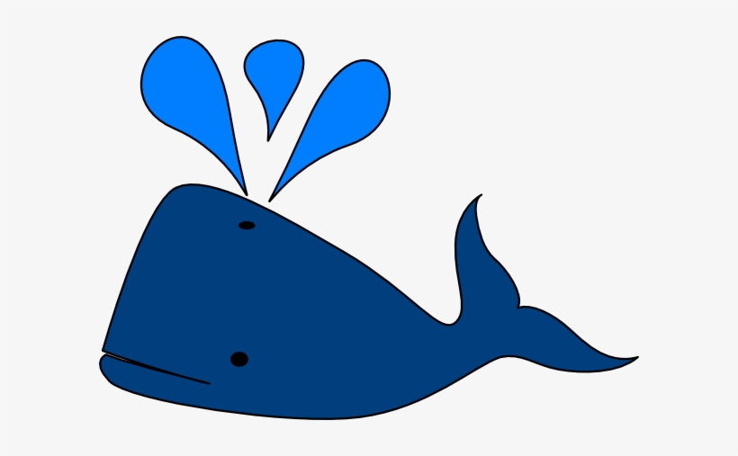 Blue Whale Clip Art At Clipart Library - Clipart Blue Whale, transparent png download
