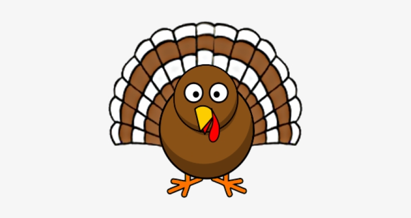Happy Thanksgiving - Cartoon Chicken Shower Curtain, transparent png download