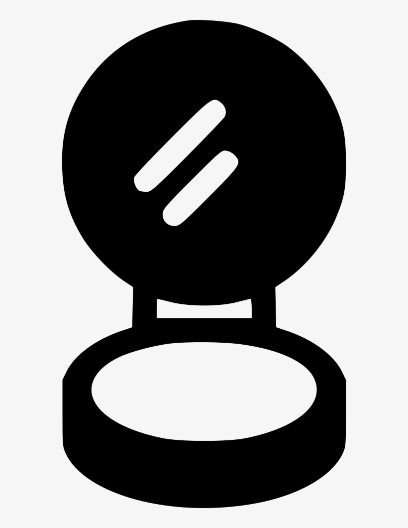 Foundation Makeup Mirror Makeup Compact Powder Mirror - Powdeer Icon Png, transparent png download