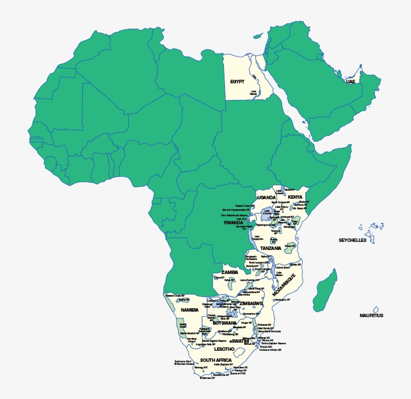 Countries - Mapa Fisico De Africa, transparent png download