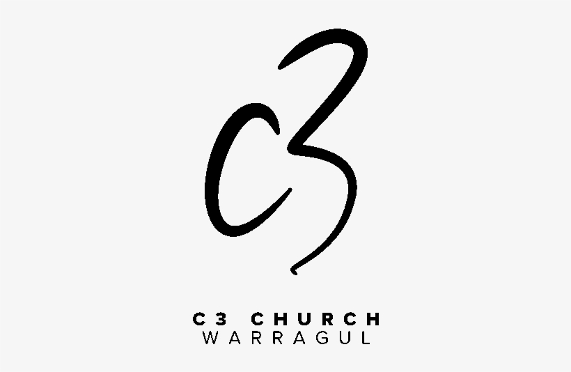Warragul Stacked C3 Church Location Black - Line Art, transparent png download