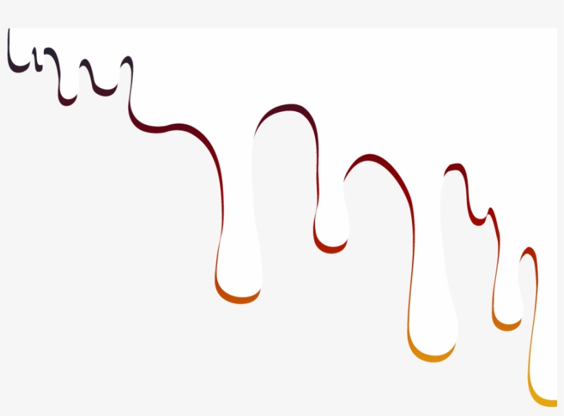 Ink Drip Gradient Theme Paint Dripping Transparent PNG 901x620