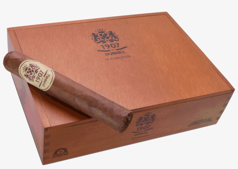 1907 By Dunhill Closed Box With Cigar, transparent png download