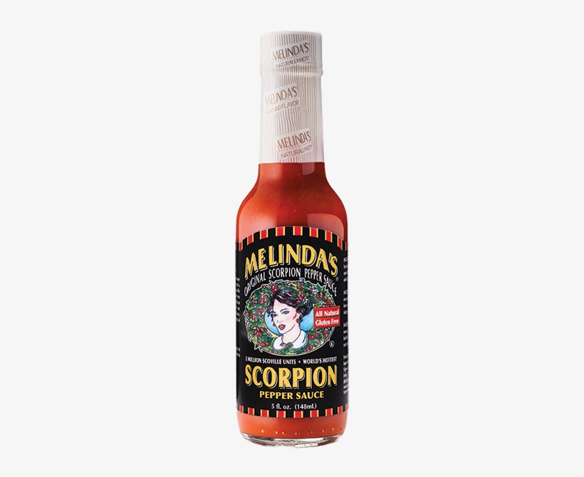 Mel Scorpion Pichr3 - Melinda's Scorpion Pepper Sauce, transparent png download