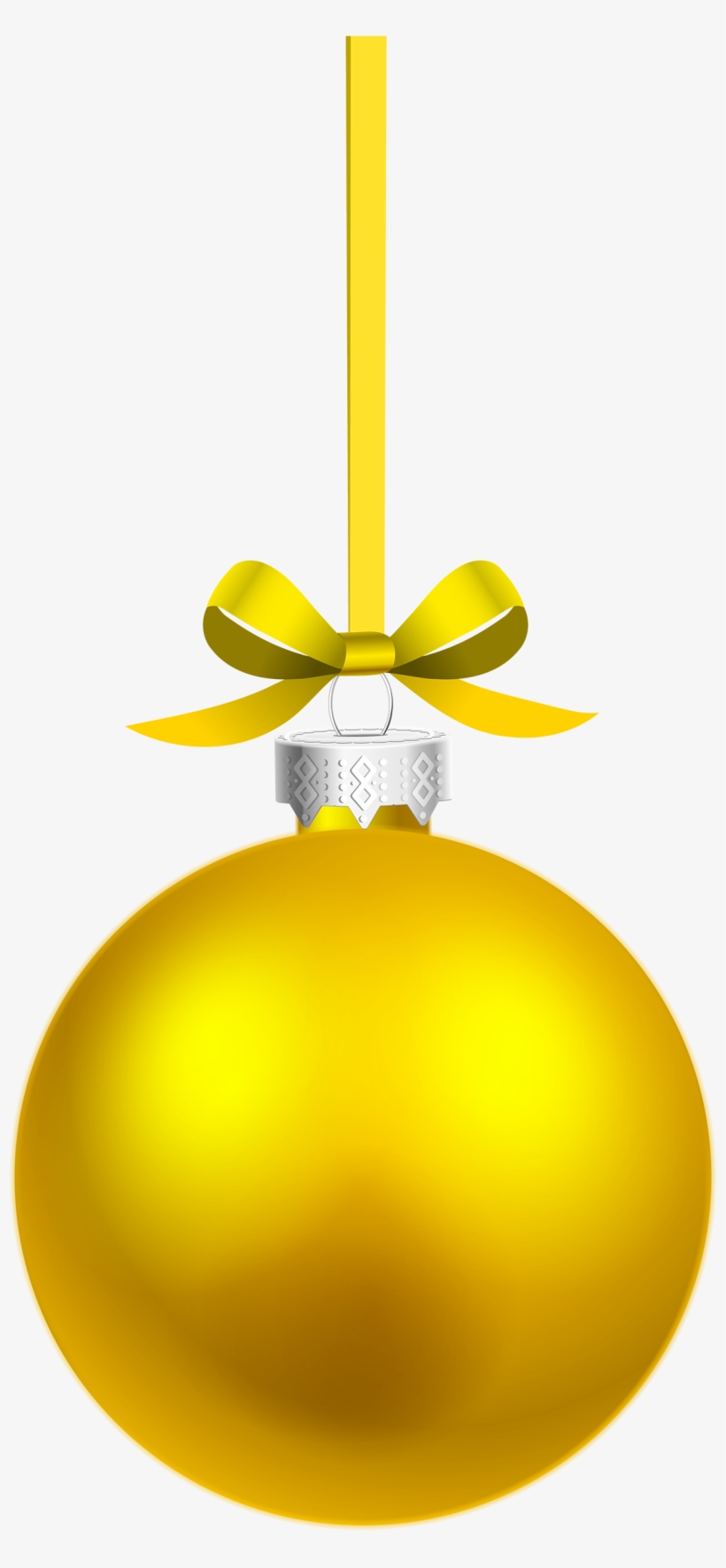 Yellow Hanging Christmas Ball Png Clipart - Christmas Ball Png Transparent  PNG - 1270x2500 - Free Download on NicePNG, image size:820x1771