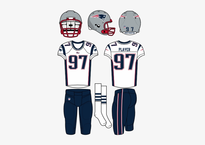 Boston Patriots - Seattle Seahawks Home Jersey, transparent png download