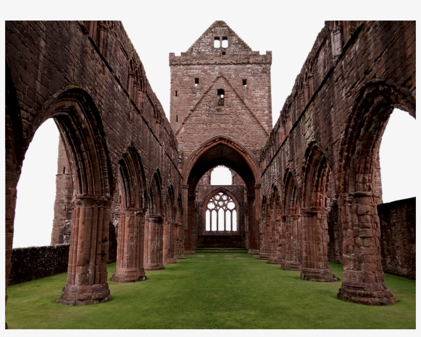 Ruin, Church, Isolated, Chapel, Building, Historical - Sweetheart Abbey, transparent png download