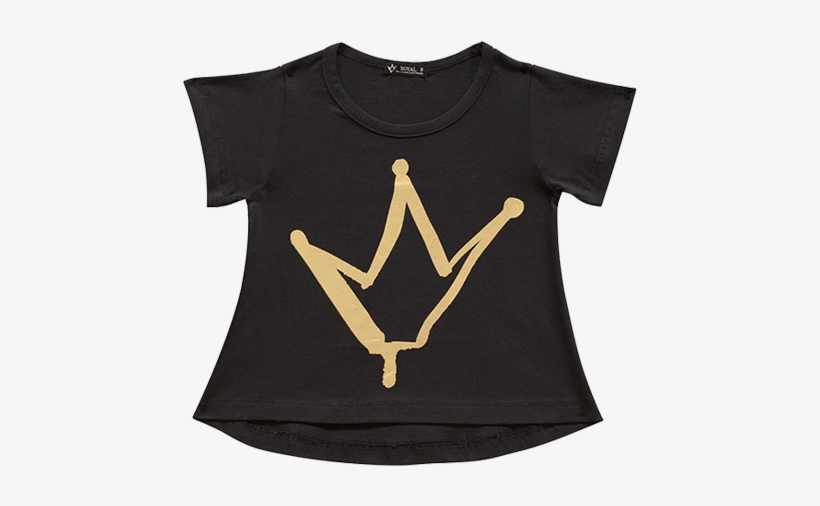 Kids Gold Crown Tee - United States Of America, transparent png download