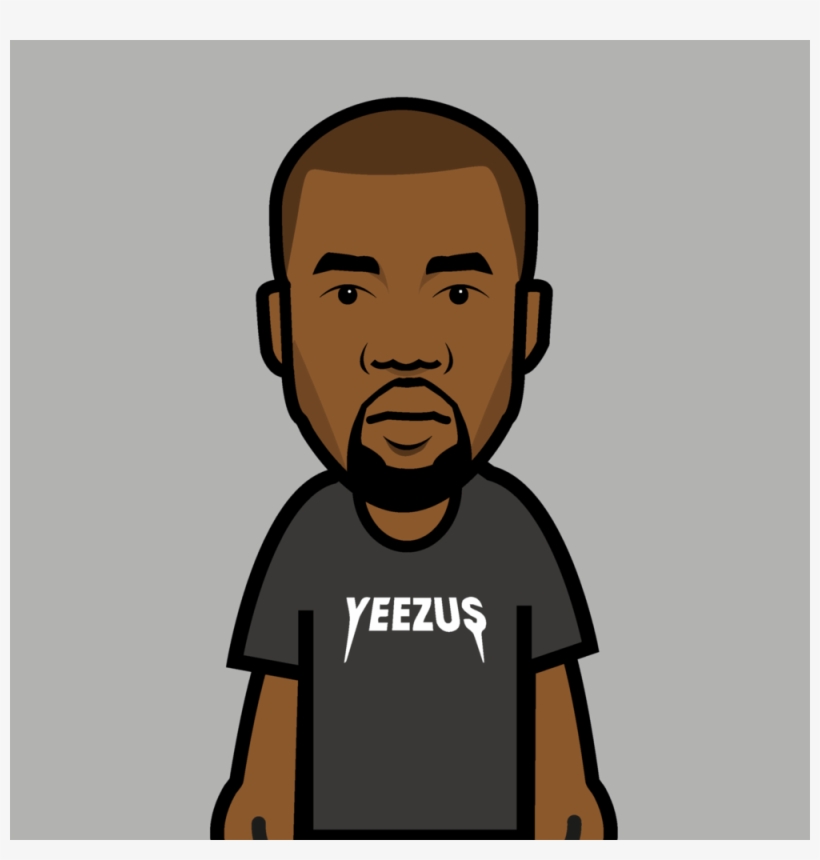 Kanye West-01 - Png - Yeezus, transparent png download
