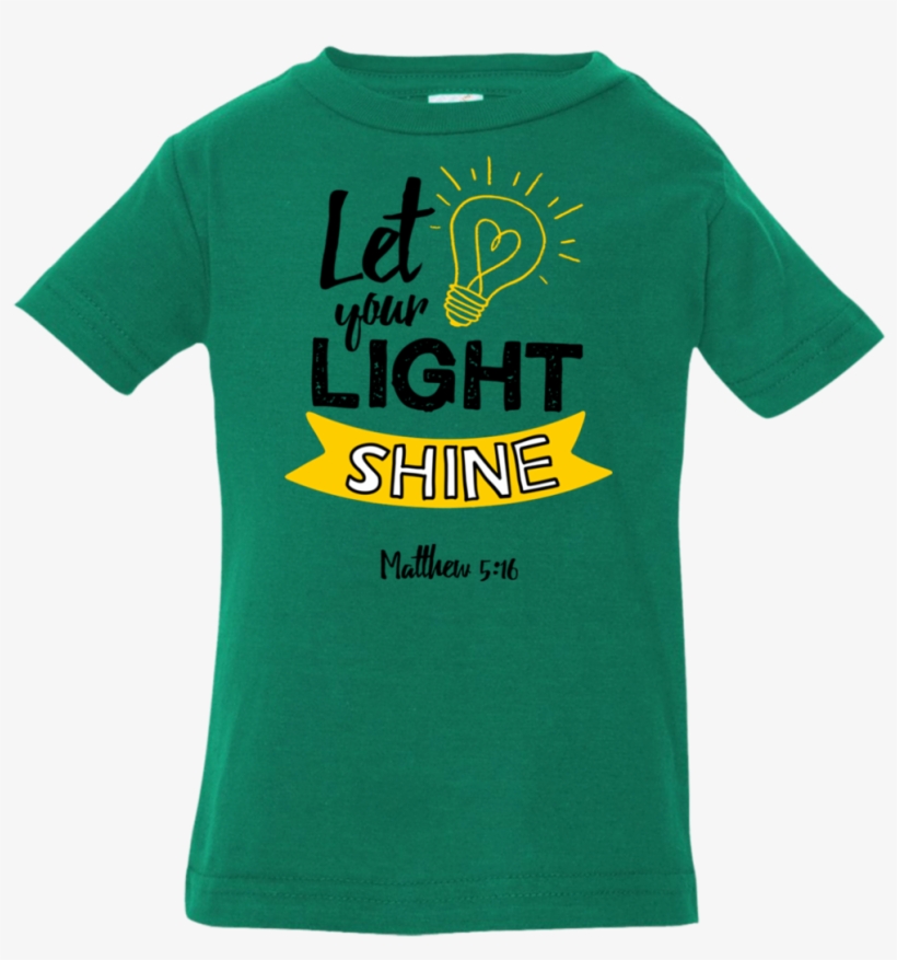 Let Your Light Shine - Active Shirt, transparent png download