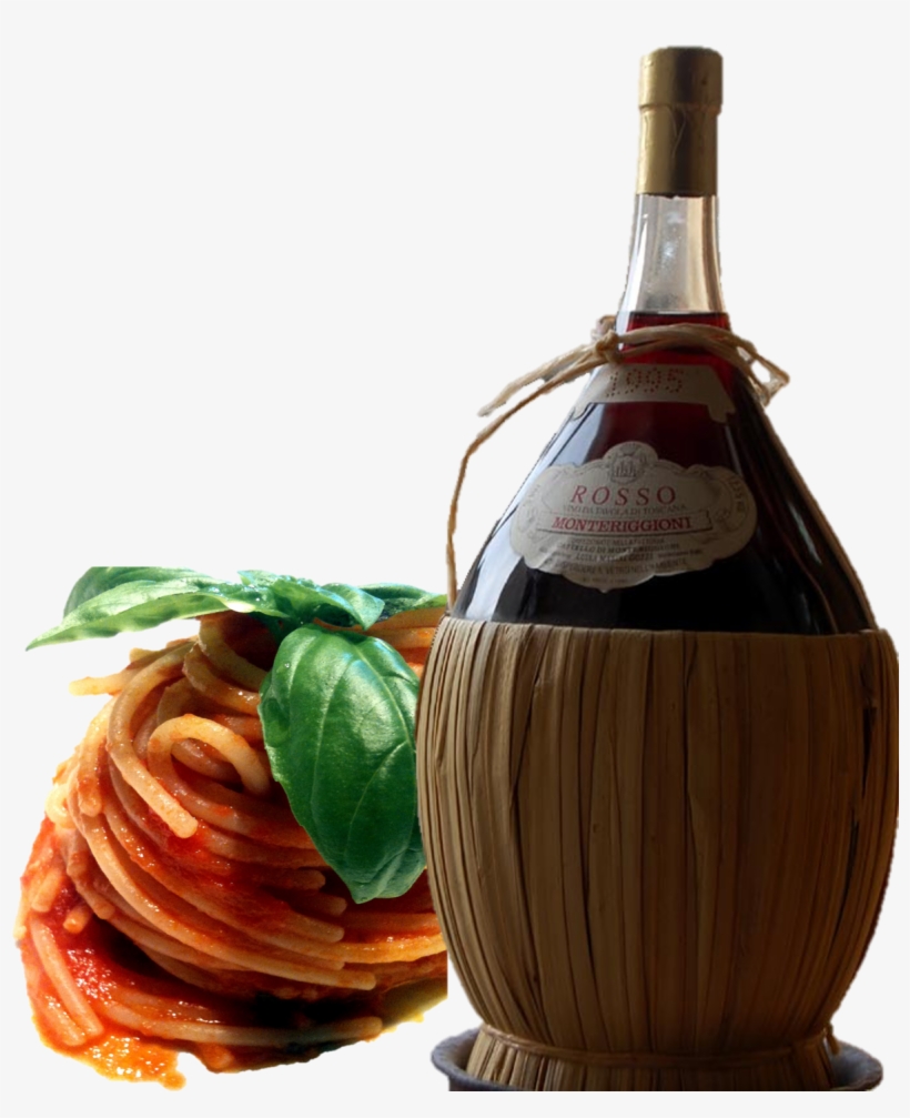 Spaghetti E Vino - Vino Spaghetti, transparent png download