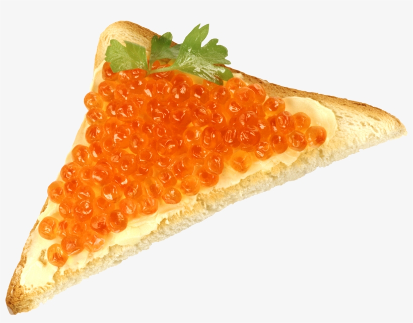 Caviar Bread Png Image - Икра Пнг, transparent png download
