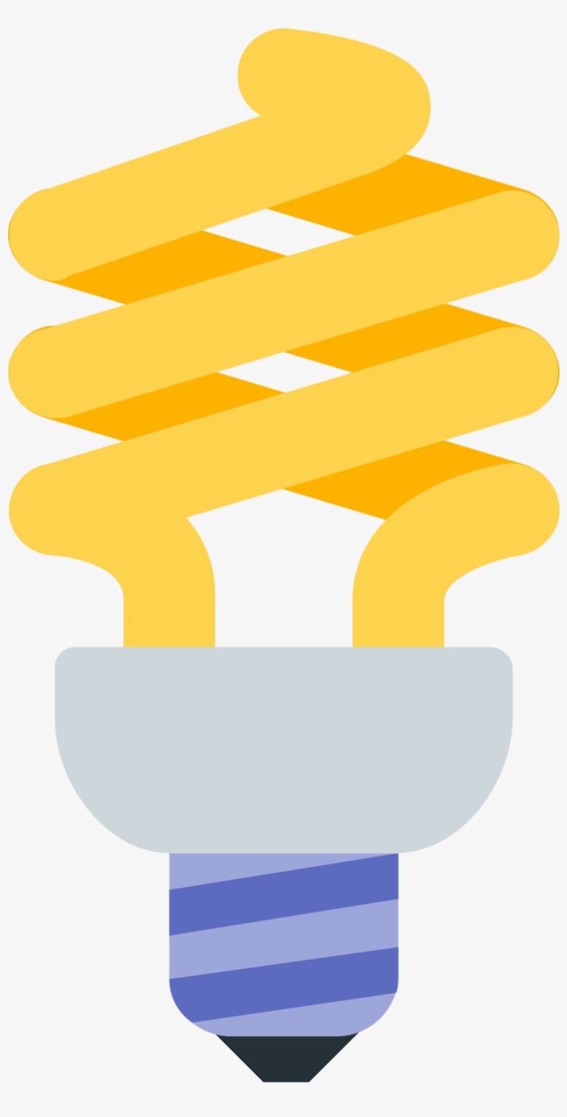 It's A Logo Of Spiral Bulb Reduced To A Bulb With A, transparent png download